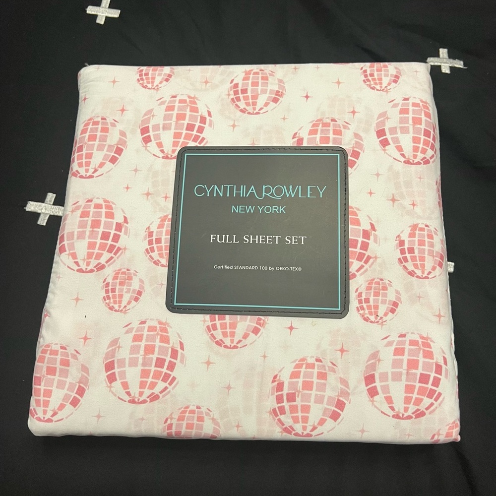 Cynthia Rowley Disco Bedsheets Full